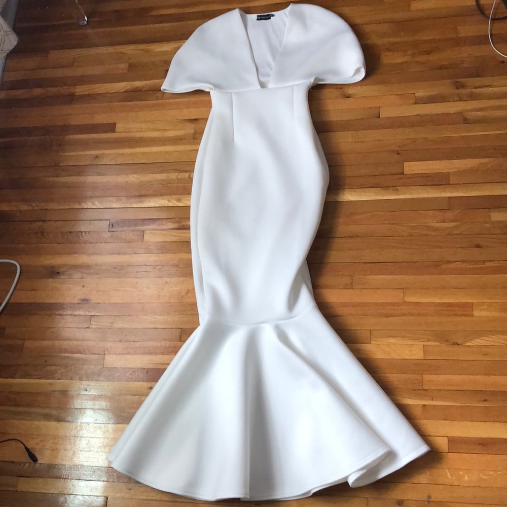All White Princess Dress